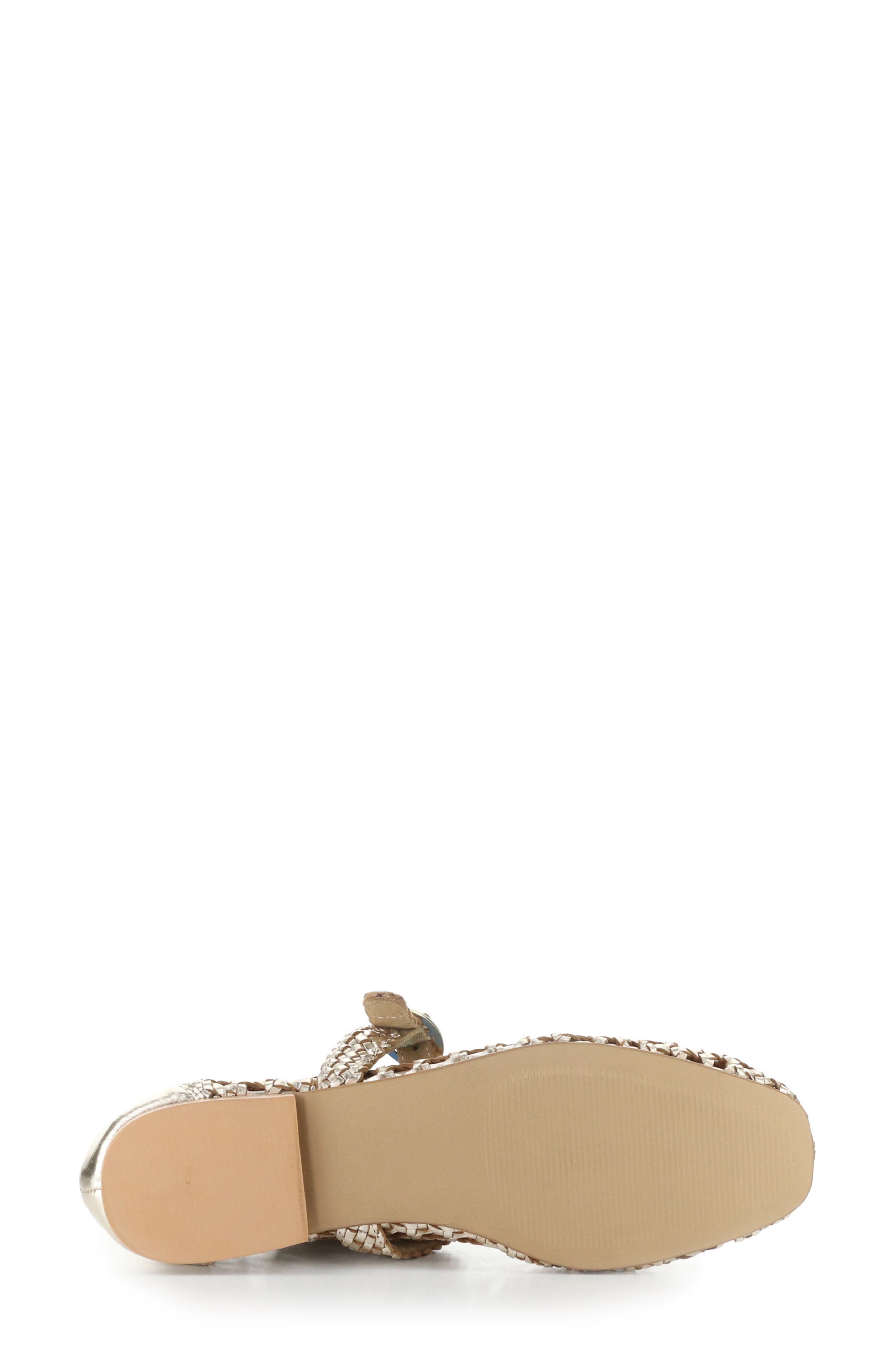Wilda Mary Jane Flat, Alternate, color, GOLD