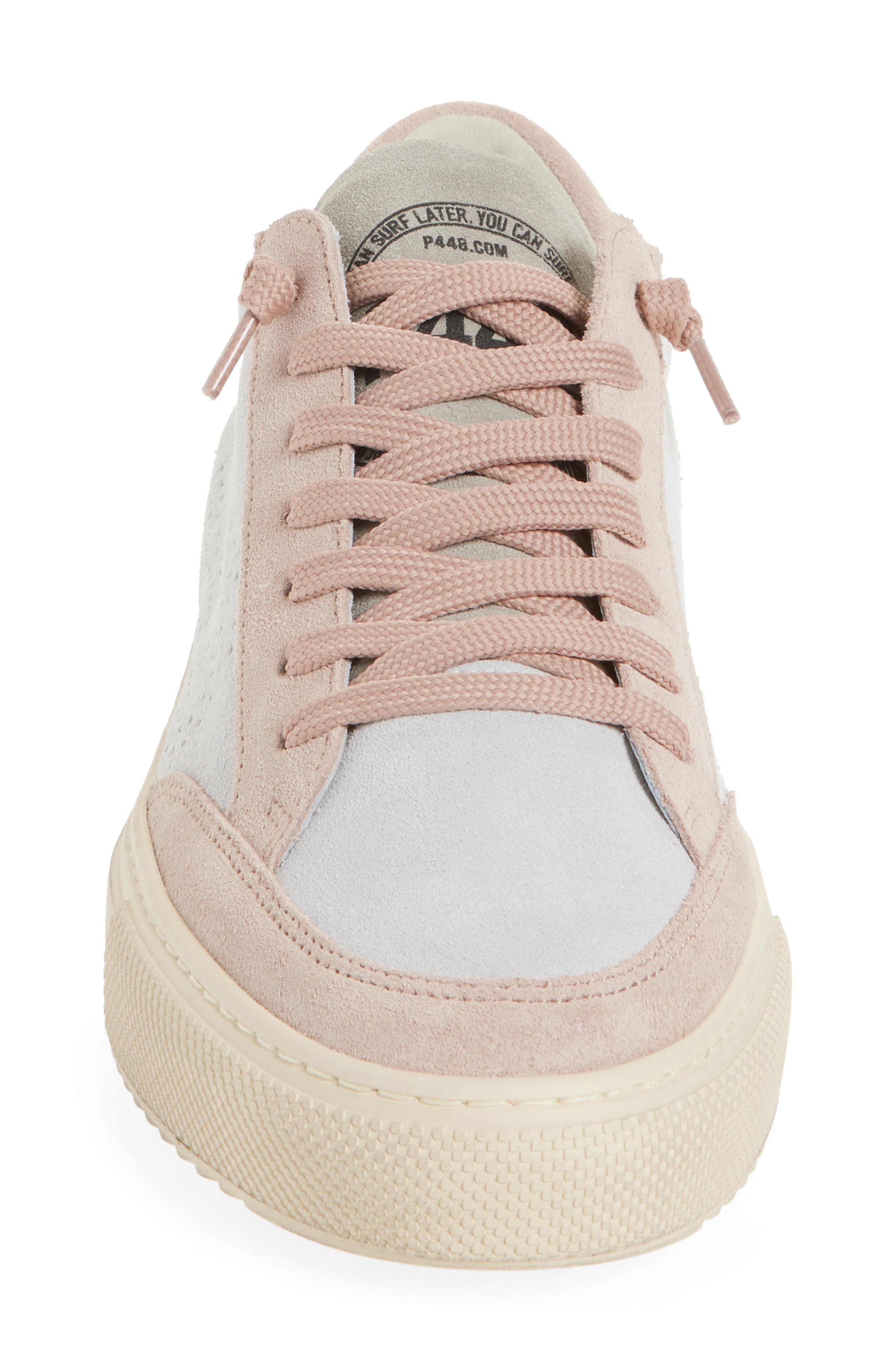 P448 Soho Sneaker, Alternate, color, Pink/ White