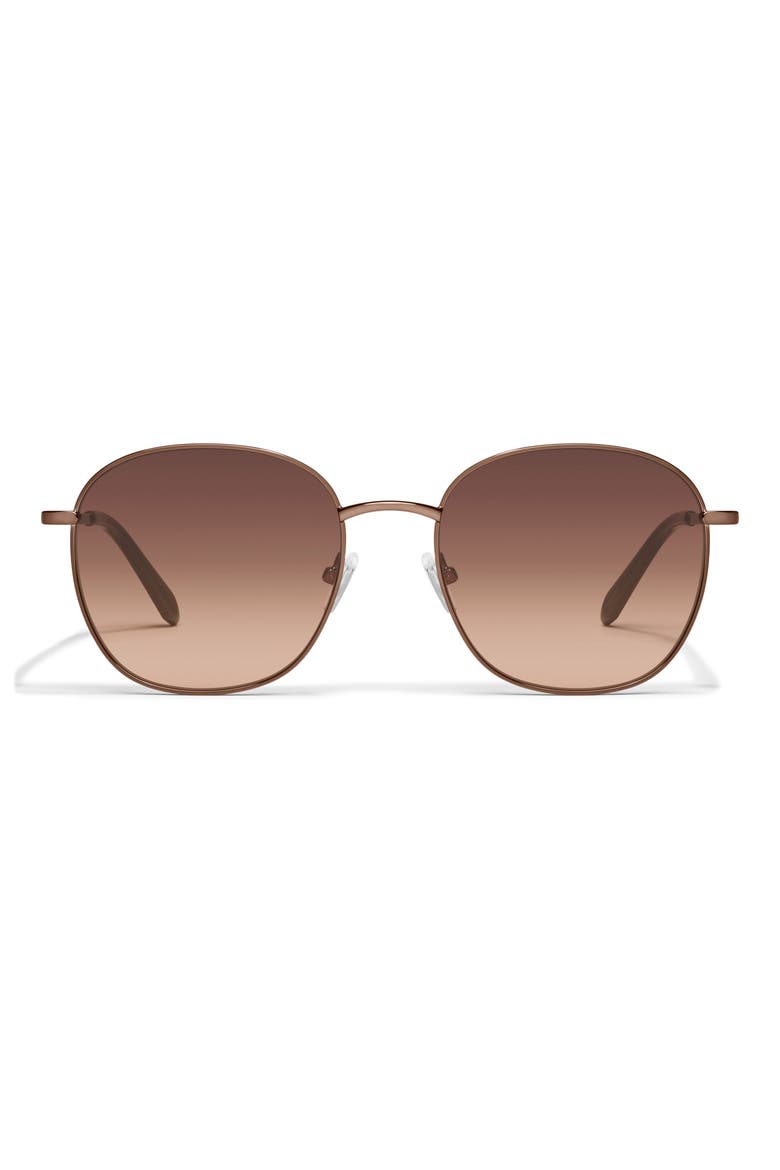 Jezabell 56mm Round Sunglasses, Main, color, CHOCOLATE / BROWN FAWN
