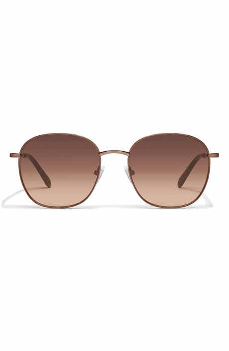 QUAY Jezabell 56mm Round Sunglasses