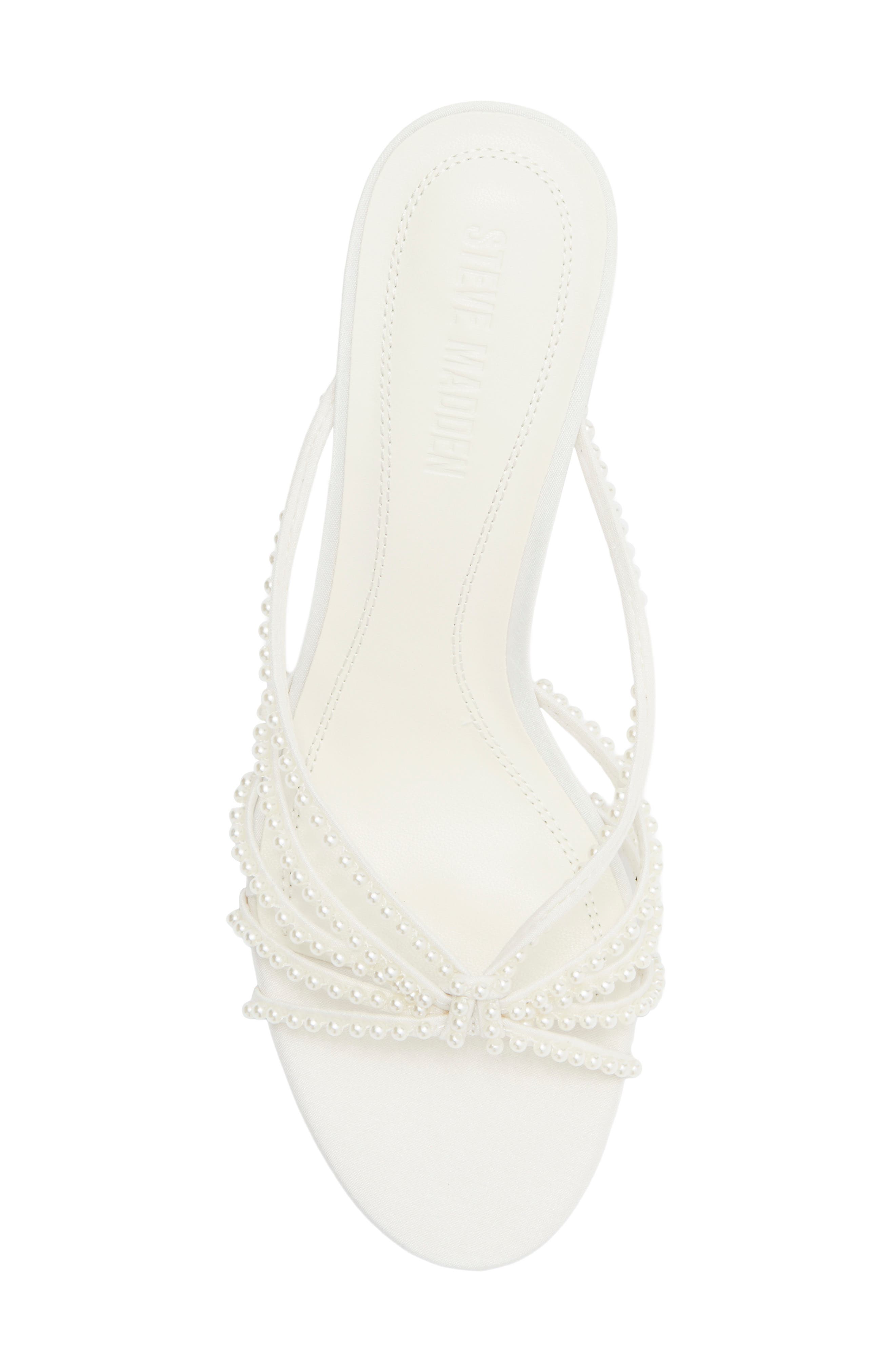 Steve Madden Edna Slide Sandal, Alternate, color, Pearl