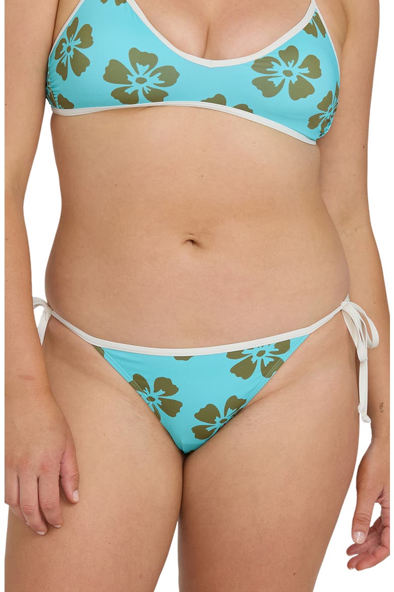 Last Summer Tie Side Bikini Bottoms, Alternate, color, OCEAN SPRAY