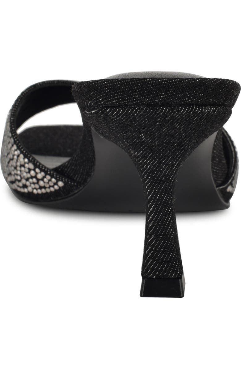 Nine West Rokke Slide Sandal, Alternate, color, Black