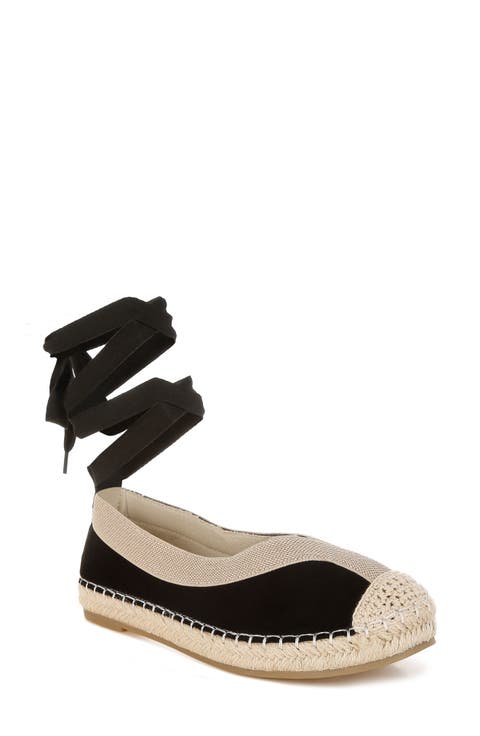 Yalva Detachable Ankle Wrap Tie Flat (Women)