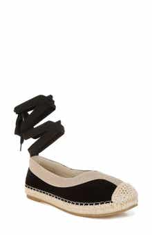 LONDON RAG Yalva Detachable Ankle Wrap Tie Flat