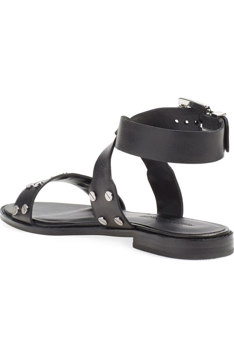Rebecca Minkoff 'Stam' Studded Ankle Strap Sandal, Alternate, color,
