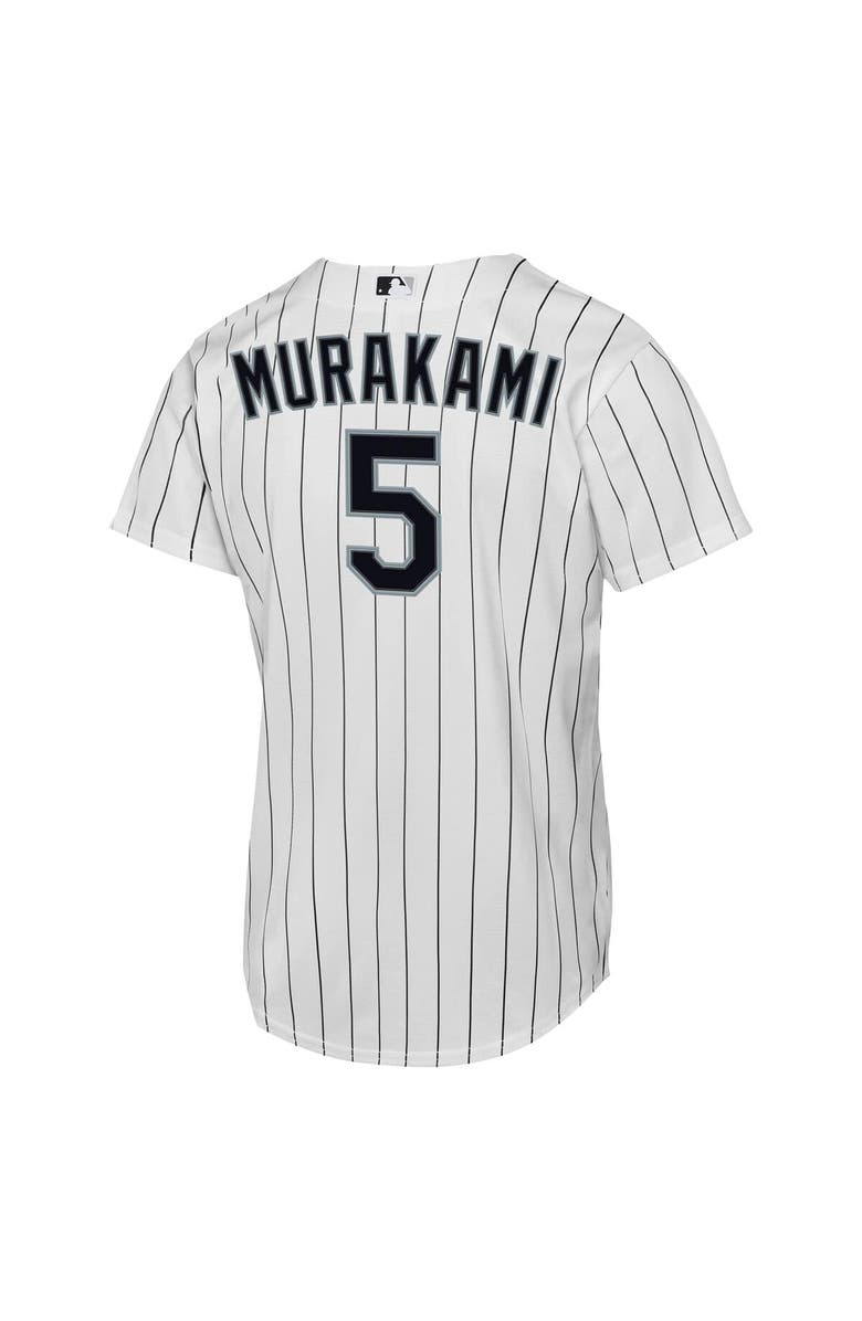 Nike Youth Nike Munetaka Murakami White Chicago White Sox Home Replica Jersey, Alternate, color, White