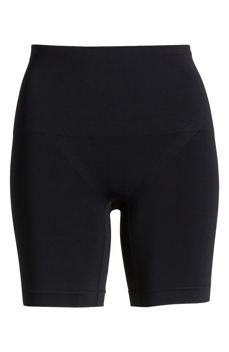 Chantelle Lingerie Smooth Comfort Mid Length Bike Shorts, Alternate, color,