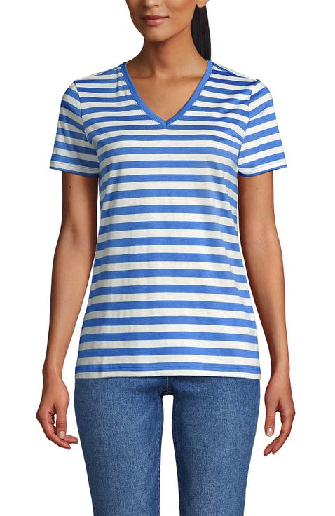 Supima Cotton V-Neck T-Shirt