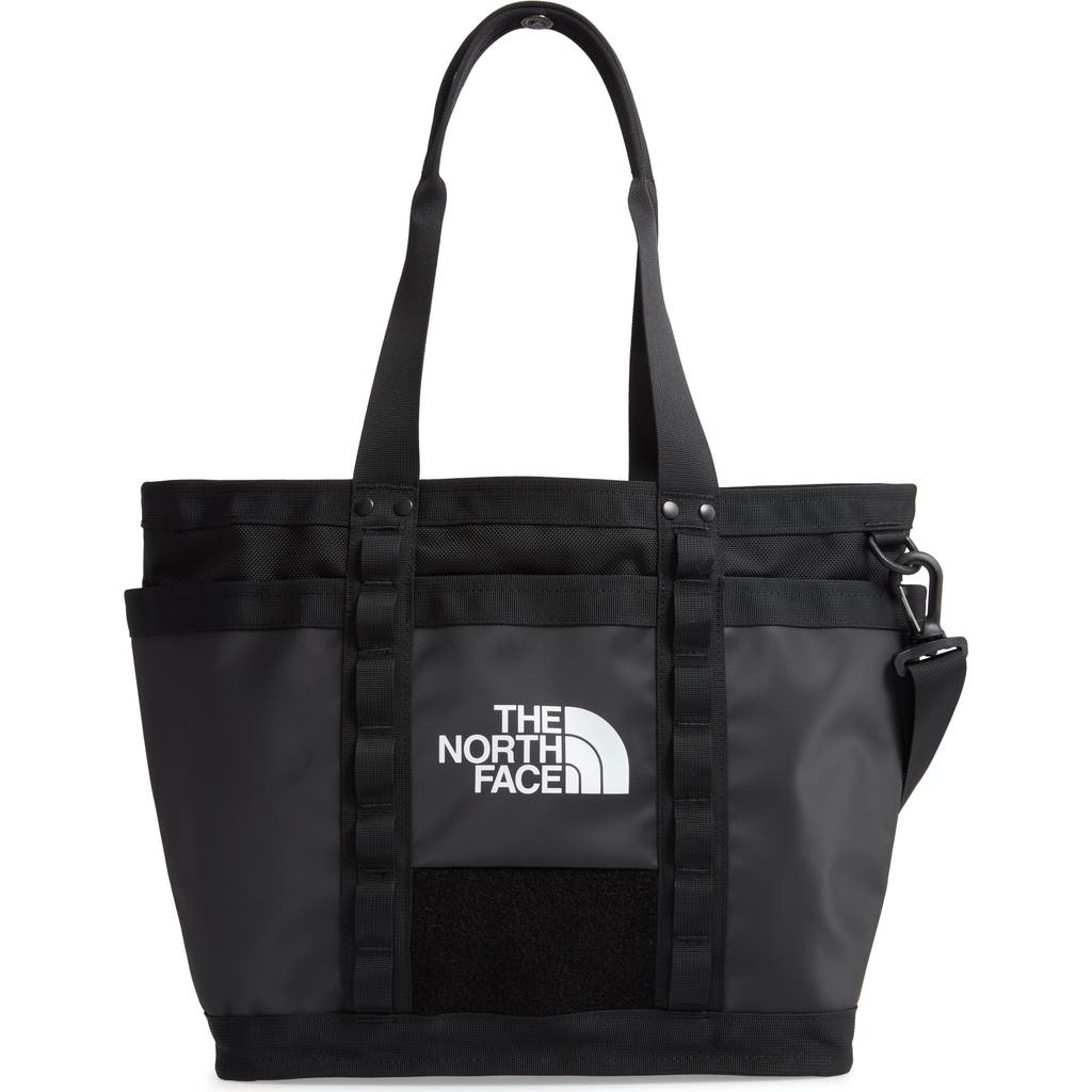 The North Face Explore Utility Tote In Black/black