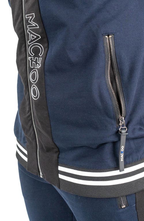 Maceoo Midnight Motion Jacket In Blue