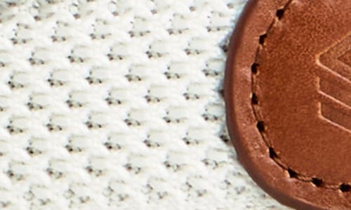 Johnston & Murphy Amherst Engineered Knit Belt In Cream
