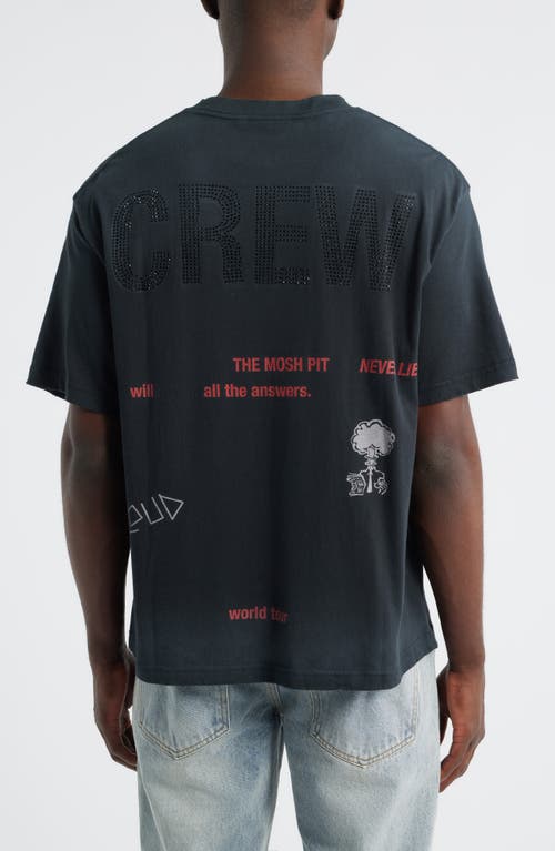Rolling Loud Backstage Crew Graphic T-shirt In Black