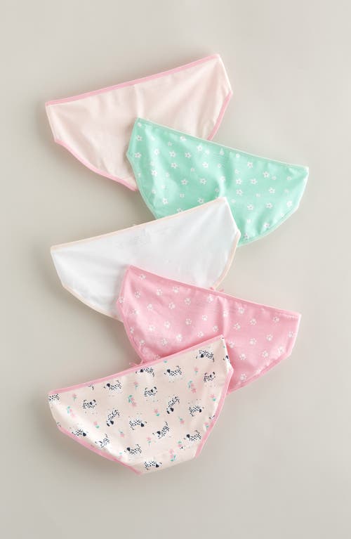 Nordstrom Kids' Assorted 5-pack Hipster Briefs In Multi