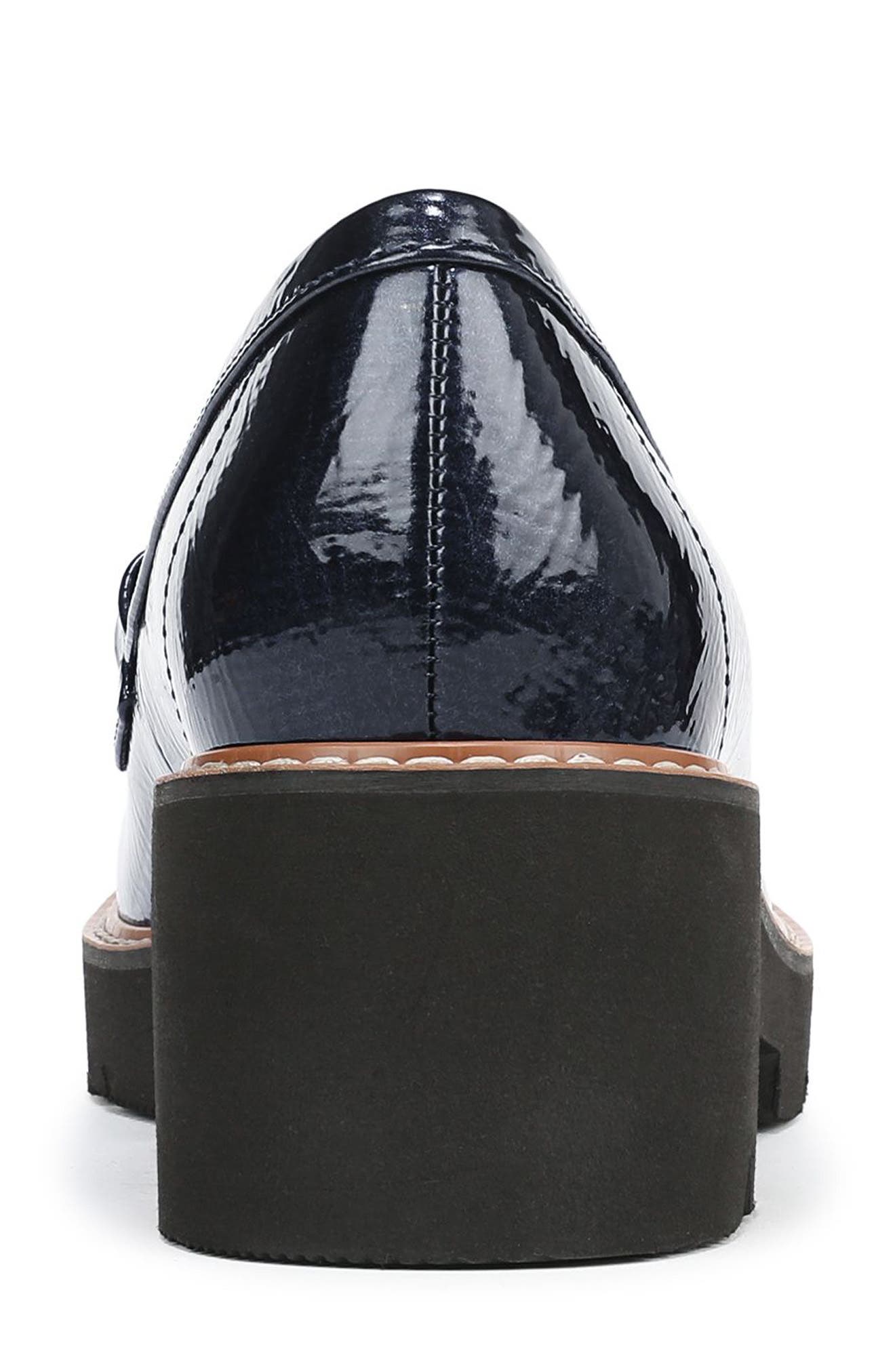 Naturalizer Corrine Bit Loafer, Alternate, color, Navy Patent Faux Leather