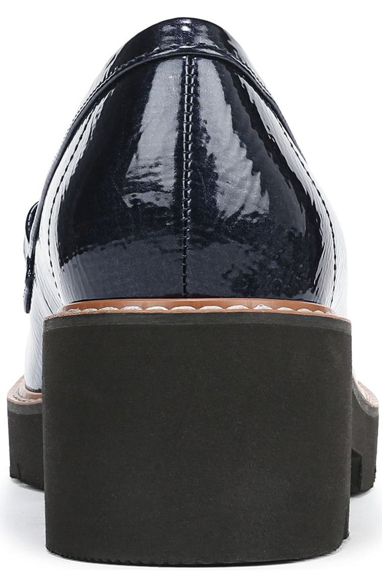 Naturalizer Corrine Bit Loafer, Alternate, color, Navy Patent Faux Leather