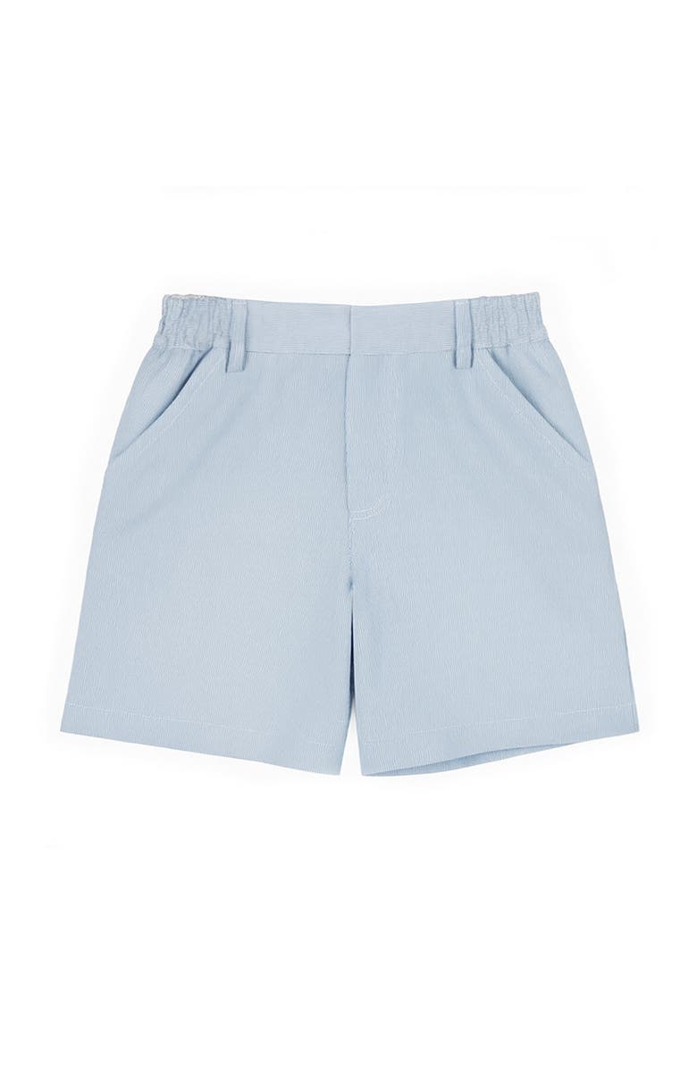Florence Eiseman Pincord Short, Main, color, Blue/White