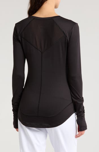 新品 XL Back Channel MESH LONG SLEEVE T X by Gottex Mesh Back Long Sleeve T-Shirt | Nordstromrack
