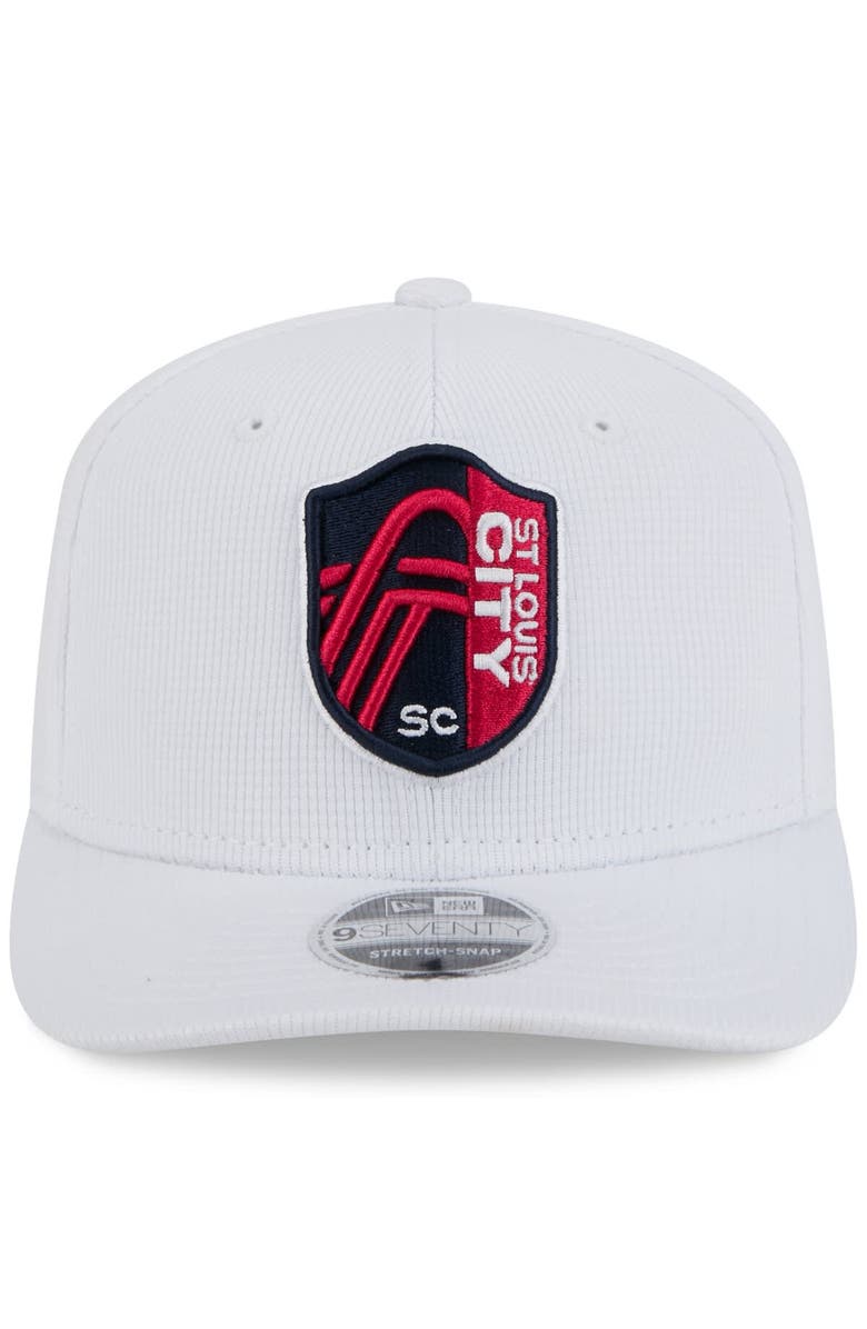 New Era Men's New Era White St. Louis City SC 2025 Jersey Hook 9SEVENTY Stretch-Snap Hat, Alternate, color,