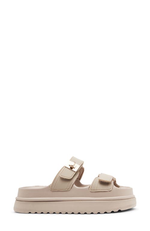 Steve Madden Bigschmona Platform Sandal In Natural
