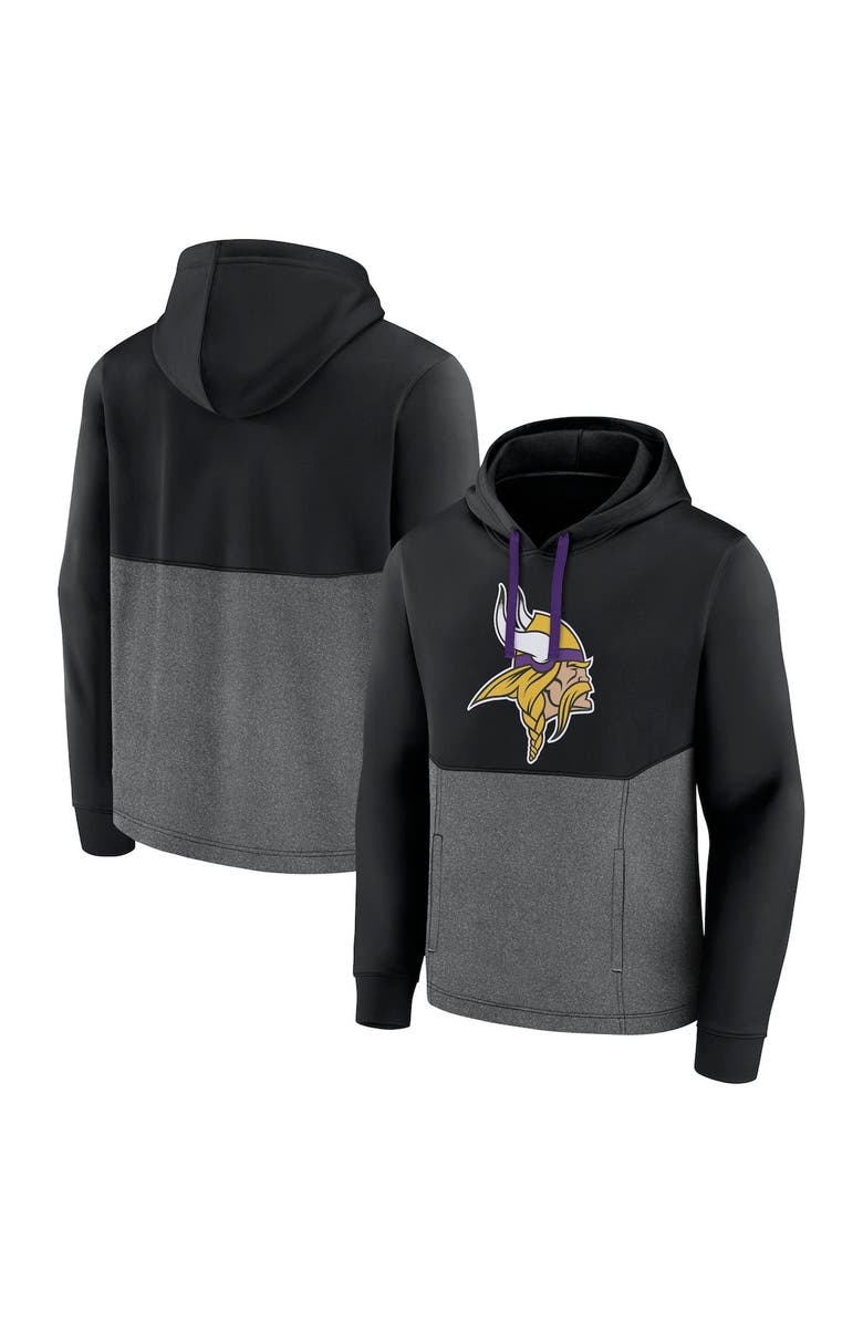 FANATICS Men's Fanatics Branded Black Minnesota Vikings Winter Camp Pullover Hoodie, Alternate, color, 