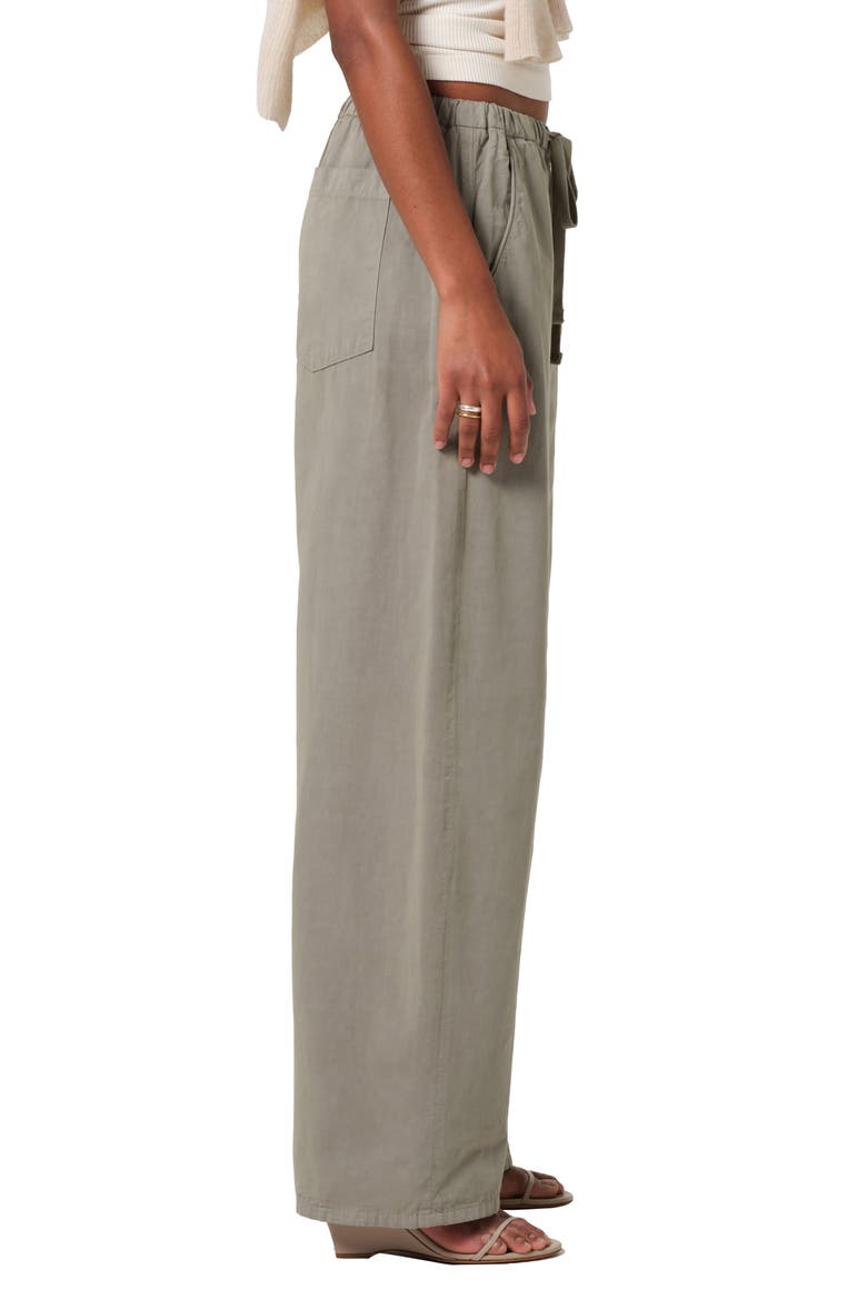Aurora Pull-On Cotton & Hemp Pants, Alternate, color, NOVA