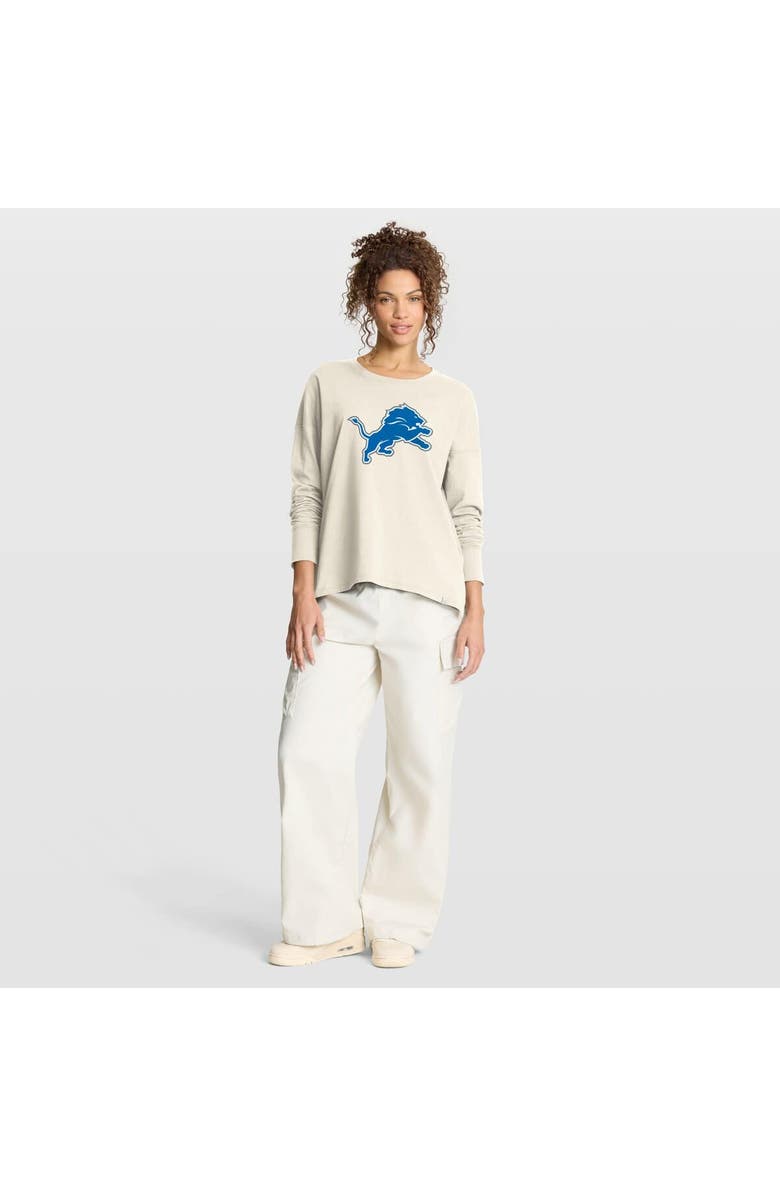 FANATICS Women's Fanatics Cream Detroit Lions Dove Legacy Long Sleeve T-Shirt, Alternate, color, Cream
