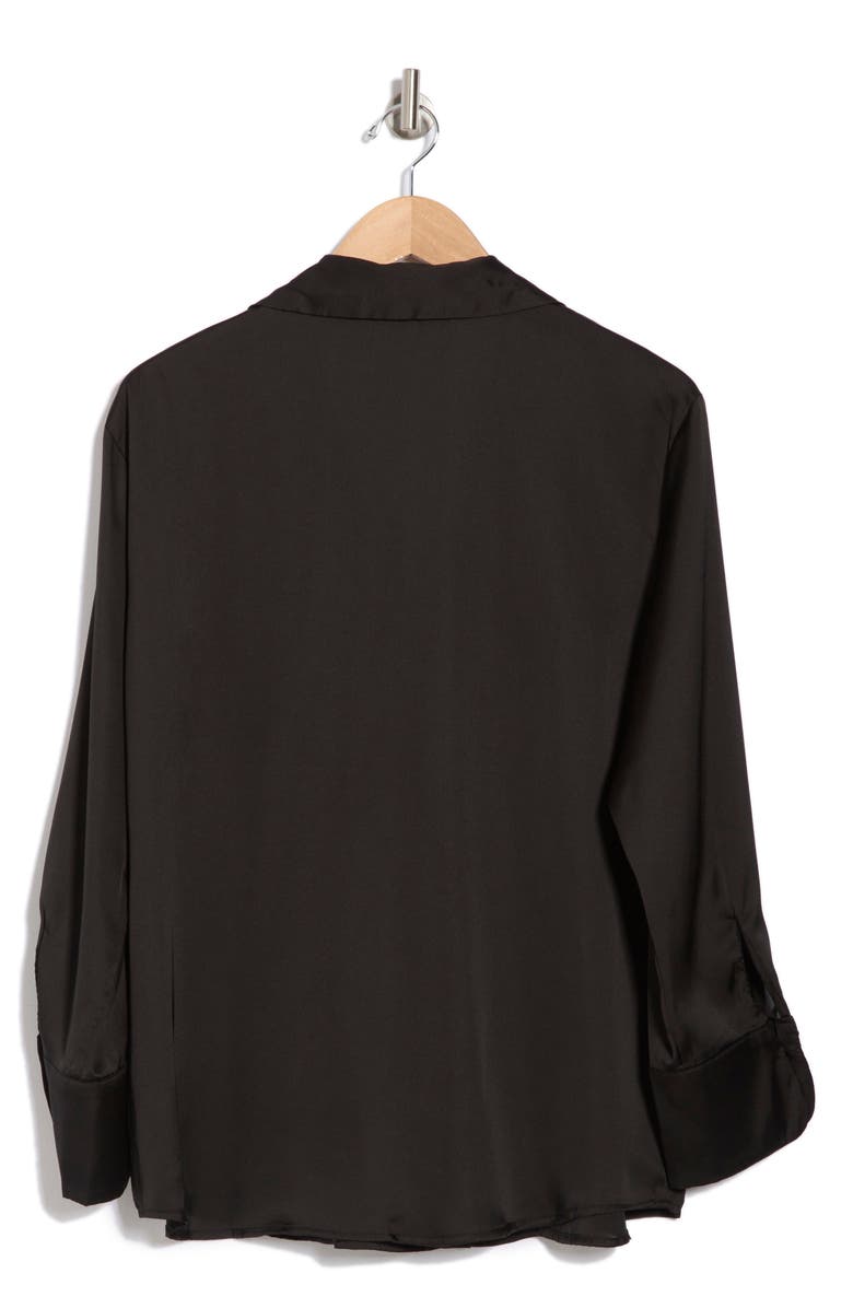 T Tahari Collared Button-Up Shirt, Alternate, color,