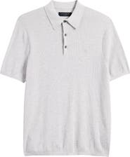 AllSaints Aubrey Ribbed Polo