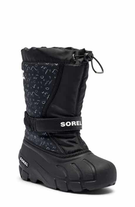 SOREL Kids' Flurry Water Resistant Snow Boot