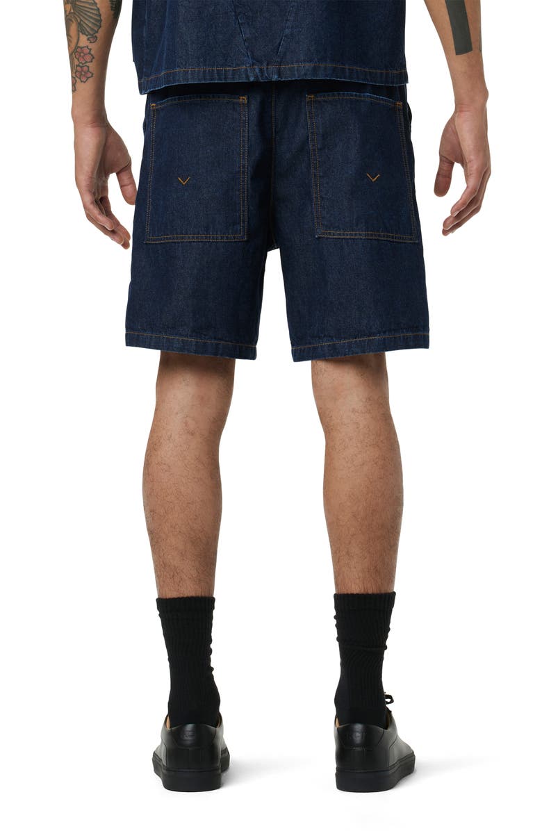 Hudson Jeans Drawstring Waist Denim Shorts, Alternate, color,