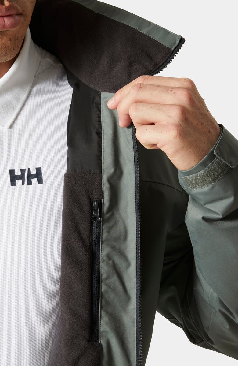 Helly Hansen Hooded Crew 2.0 Waterproof Midlayer Sailing Jacket, Alternate, color, 