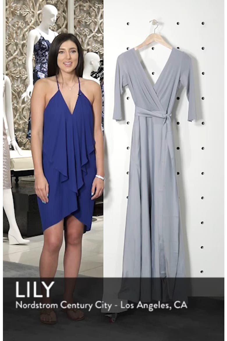 FULL LENGTH 3/4 SLEEVE DRESS W video