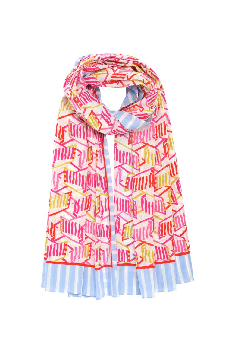Beach Lounge Sarong, Alternate, color, Hot Coral