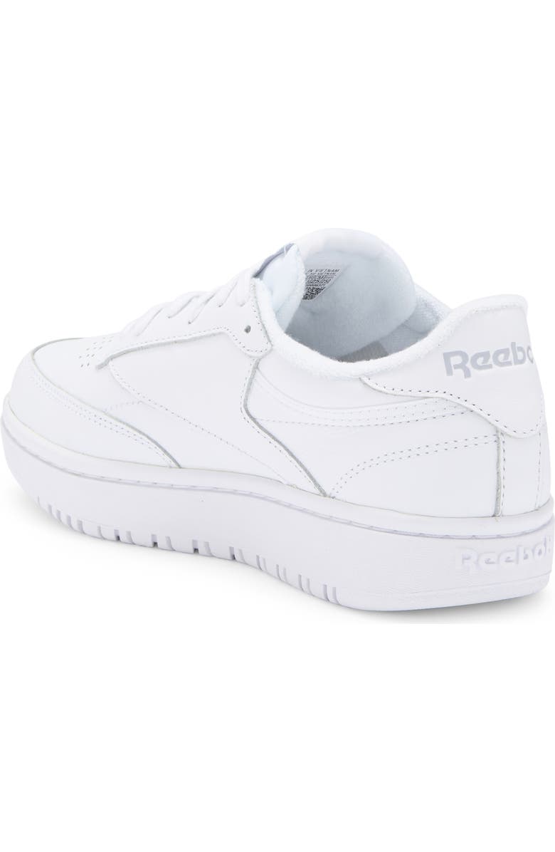 Reebok Club C Double Platform Sneaker, Alternate, color,