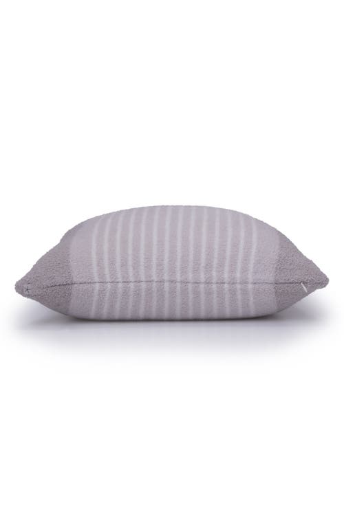 Barefoot Dreams Cozychic® Center Stripe Accent Pillow In Purple