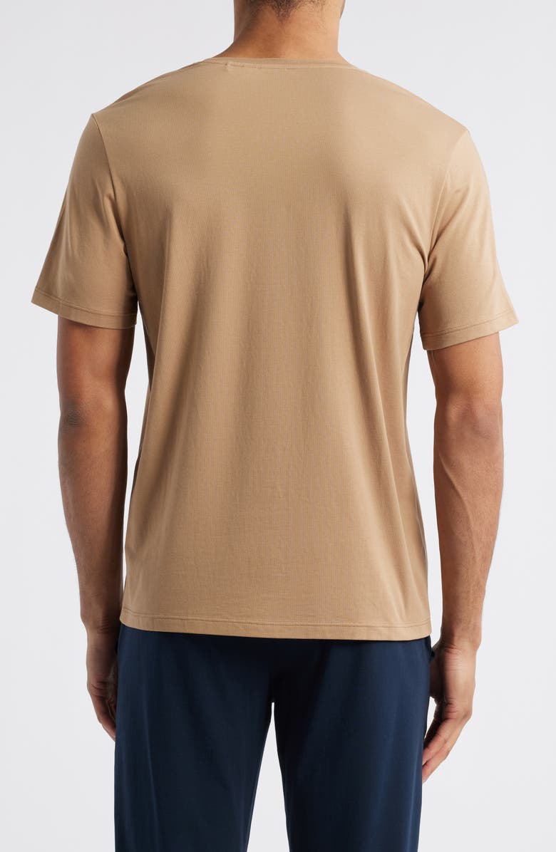 BOSS Mix Match Pajama T-Shirt, Alternate, color, Medium Beige