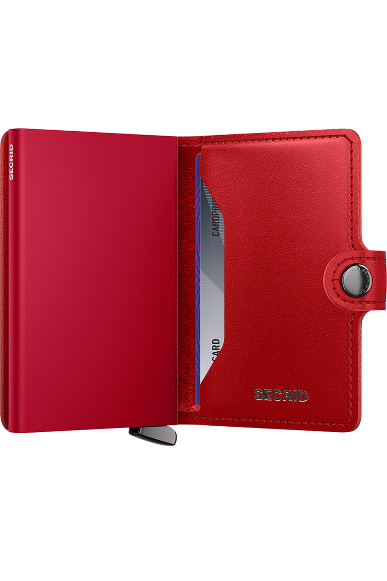 Premium Miniwallet+ Emboss Diamond, Alternate, color, Red