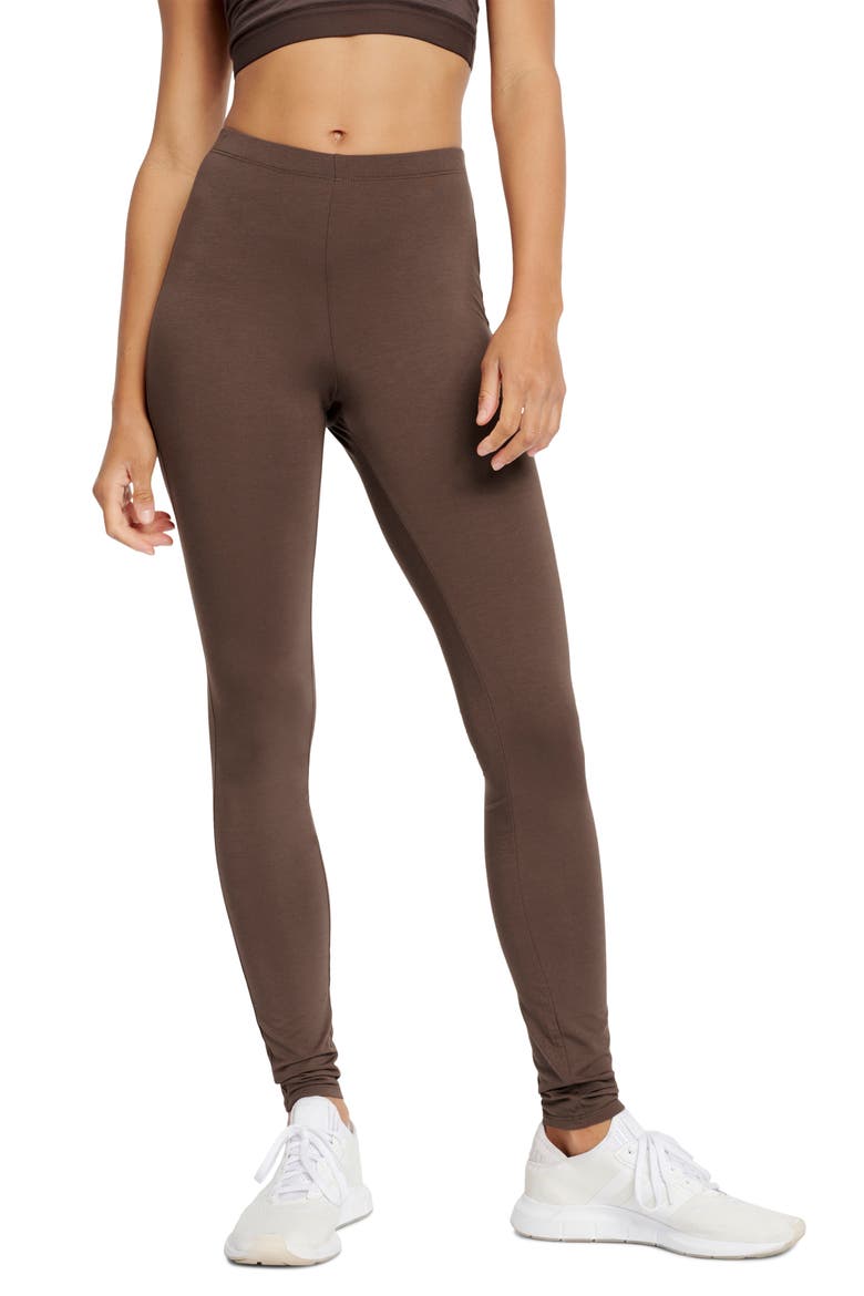 24/7 Leggings, Main, color, CACAO
