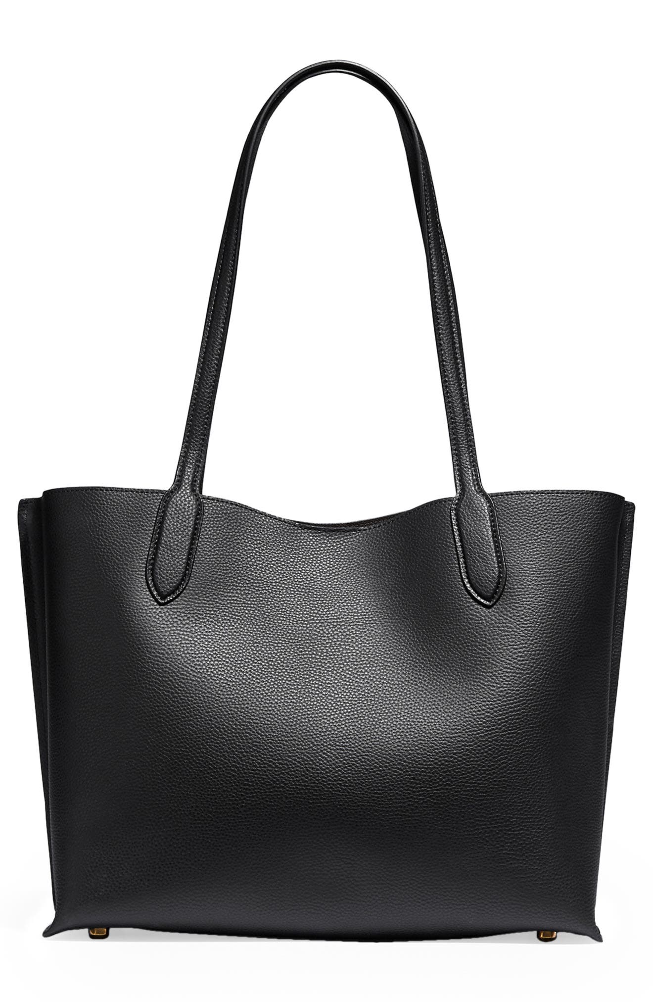 COACH Willow Leather Tote, Alternate, color, 