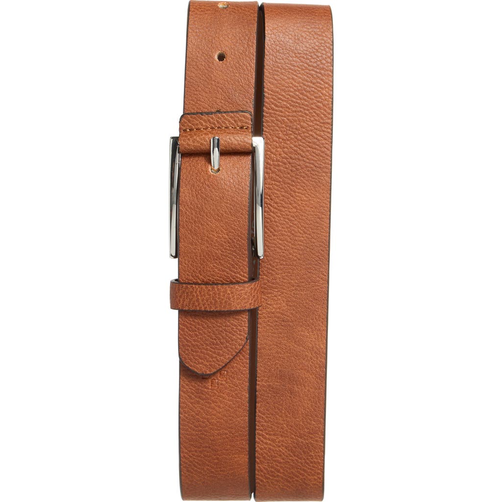 Vince Camuto Leather Belt In Brown