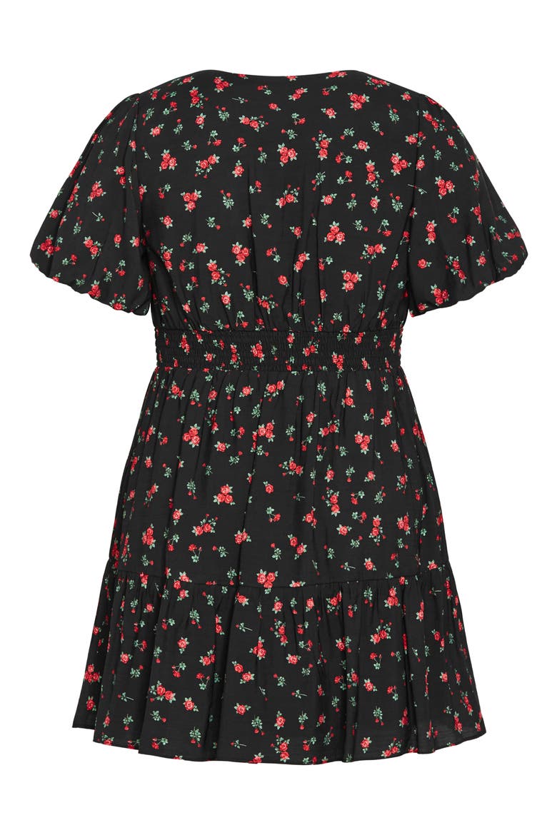 Daphne Floral Dress, Alternate, color, DITSY DAYDREAM