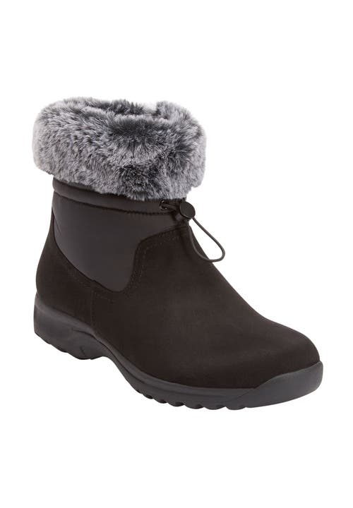 Comfortview The Emeline Weather Boot In Black