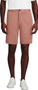 Lands' End Traditional Fit 9" Flex Performance Golf Shorts