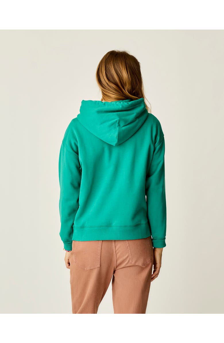 Carve Designs Hawthorne Hoodie, Alternate, color, Jade Logo