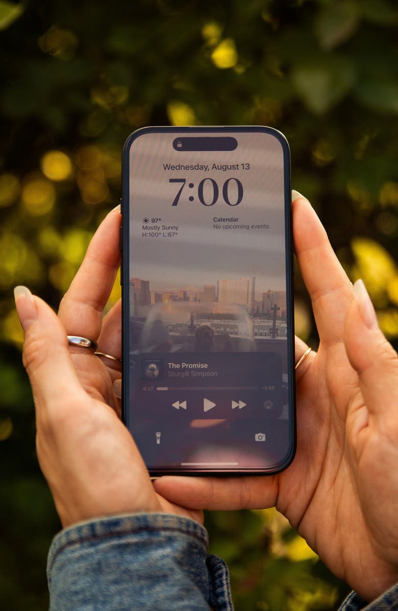 Bodyguardz Red Light Screen Protector for iPhone 17, Alternate, color, 