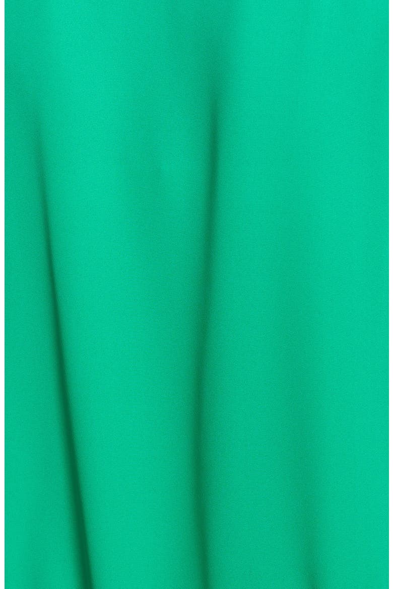 Faux Wrap Front Blouse, Alternate, color, CLOVER GREEN