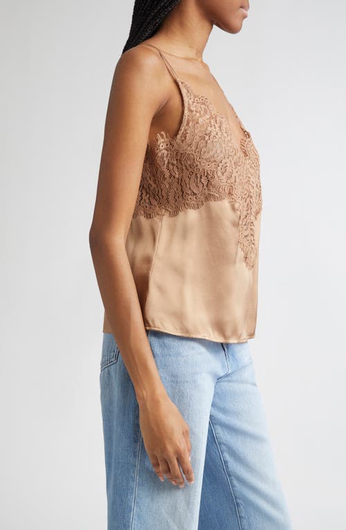 Shop L Agence L'agence Priya Lace Silk Camisole