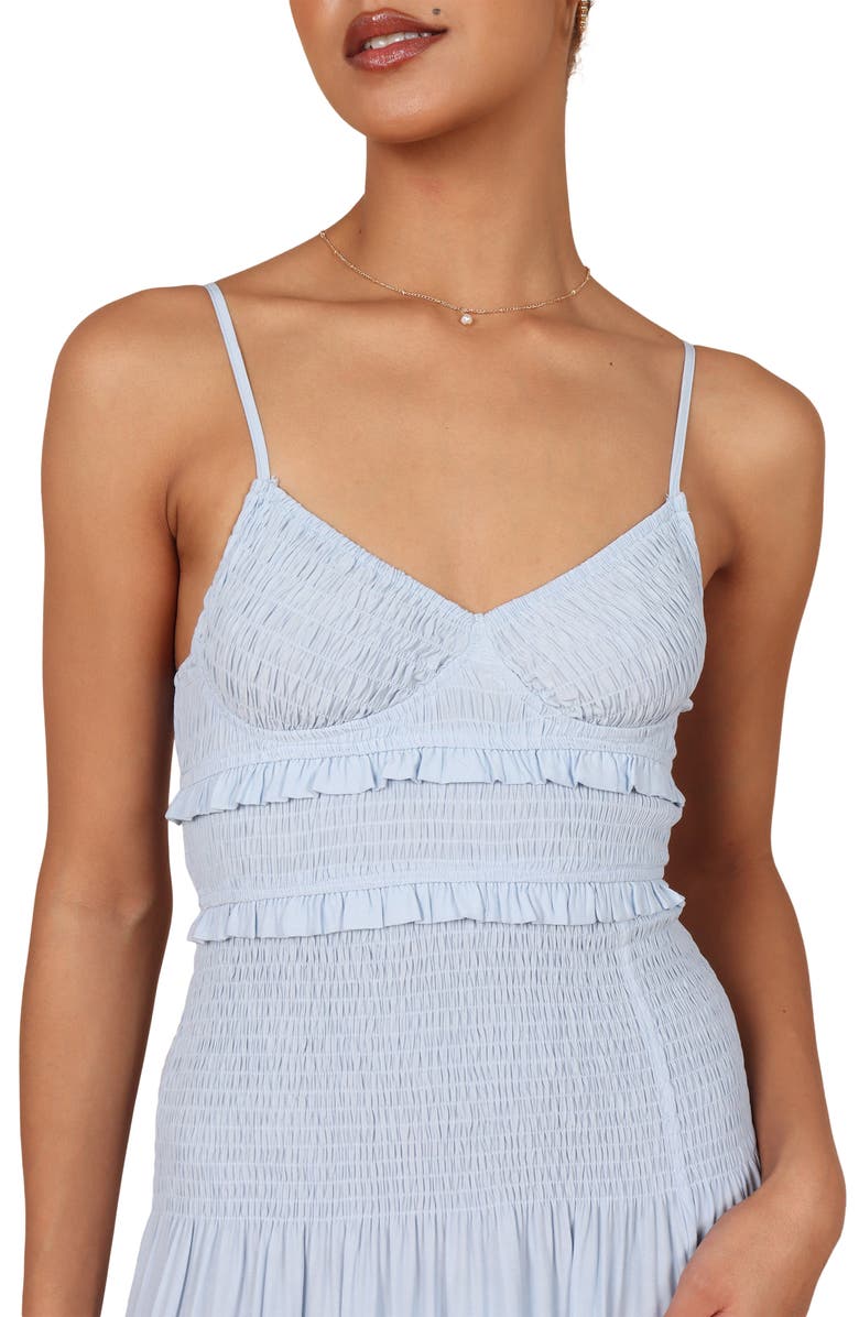 Petal & Pup Smocked Sleeveless Maxi Dress, Alternate, color,