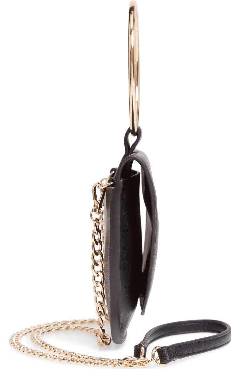 Trouvé Reese Faux Leather Ring Crossbody Bag, Alternate, color,